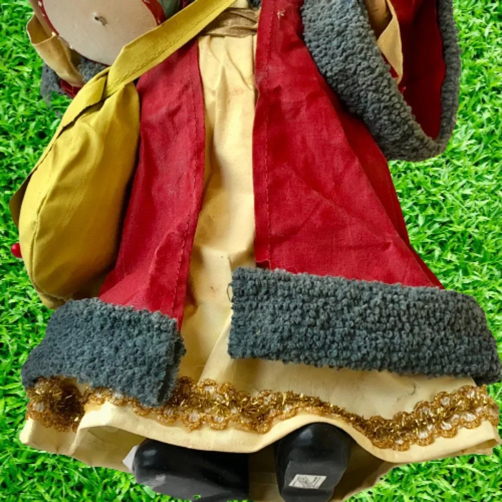 Midwest Imports Paper Mache & Resin Santa Claus Figurine St. Nick